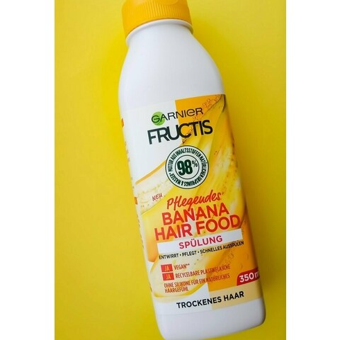 Fructis - Pflegendes Banana Hair Food Spülung von Garnier