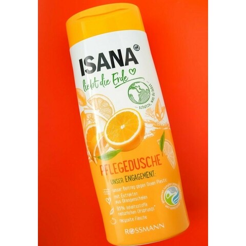 Isana liebt die Erde - Pflegedusche Orange von Isana