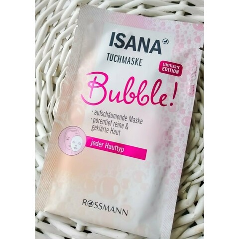 Tuchmaske Bubble! von Isana