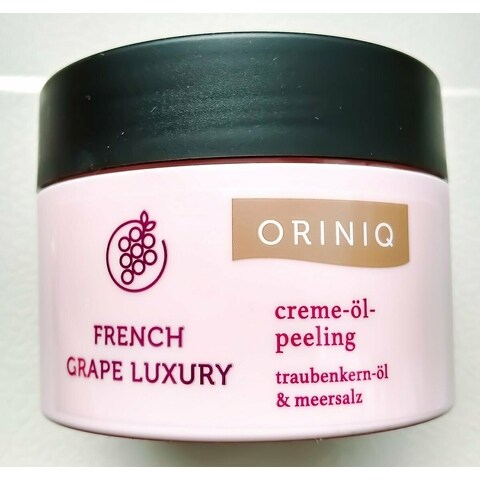 French Grape Luxury - Creme-Öl-Peeling Traubenkern-Öl & Meersalz von Oriniq