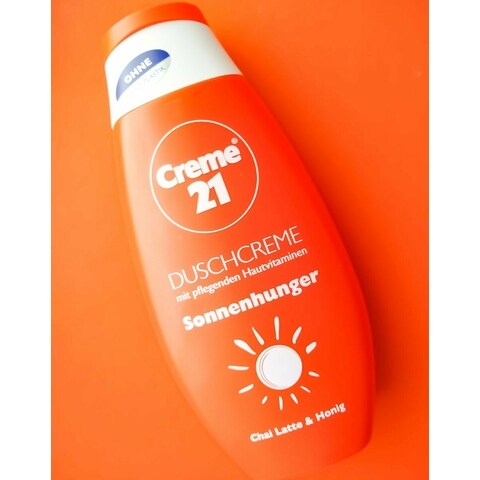 Sonnenhunger Duschcreme Chai Latte & Honig von Creme 21