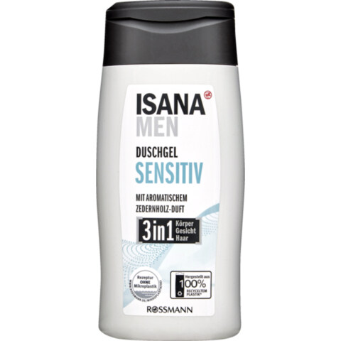 Isana Men - Duschgel Sensitiv 3in1 von Isana