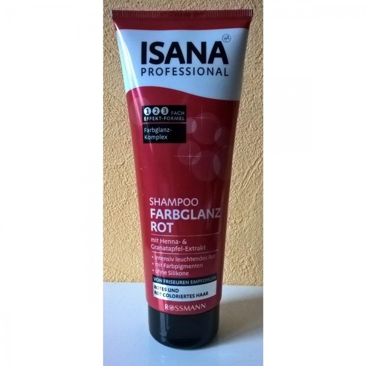 Isana Professional Shampoo Farbglanz Rot Erfahrungsberichte